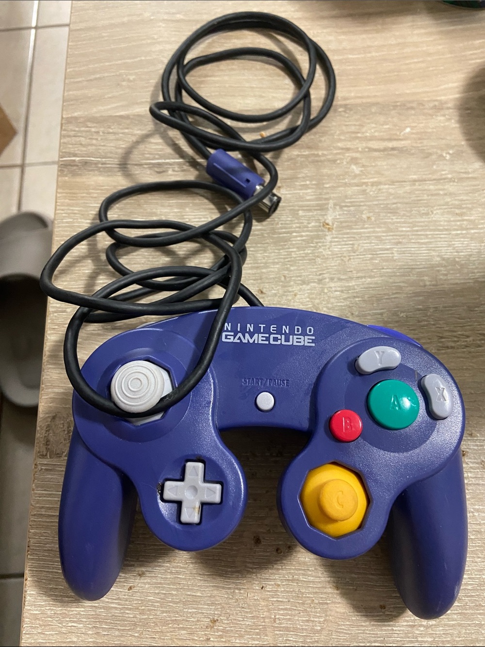Official Nintendo GameCube Controller DOL-003 – Indigo/Purple